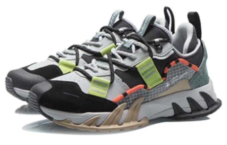 Li Ning Full Shaped Ace Reflective Cushioning Low top Running Shoes Men’s Black