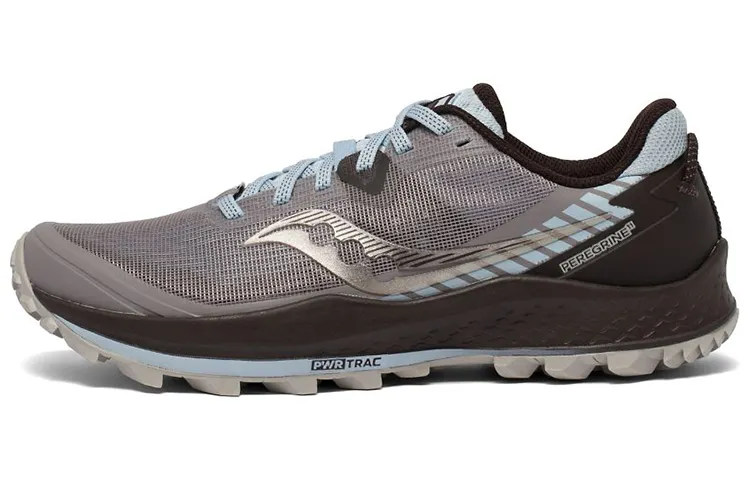 Saucony Peregrine Falcon 11 Running Shoes Women's Low Top Gray/Blue