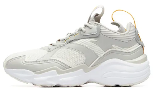 ANTA Chunky Sneakers Women's Low Top White Gray