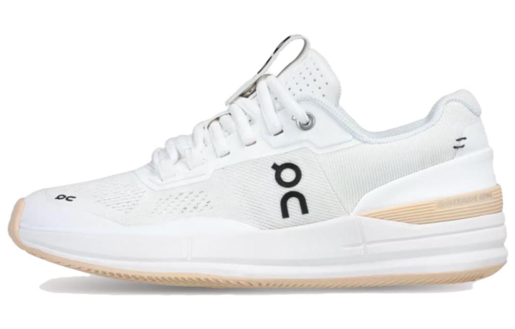On The Roger Pro Comfortable Cushioning Low top Running Shoes Women’s White