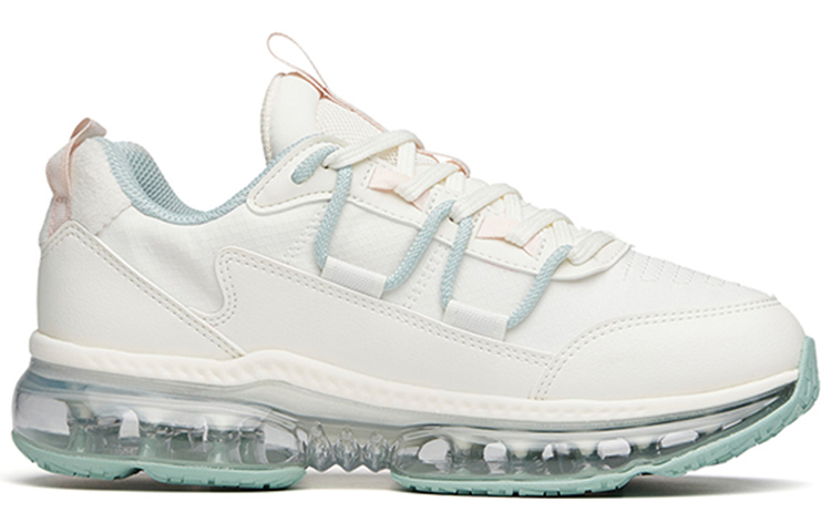 Anta Abrasion Resistant Low top Running Shoes Women’s White Green