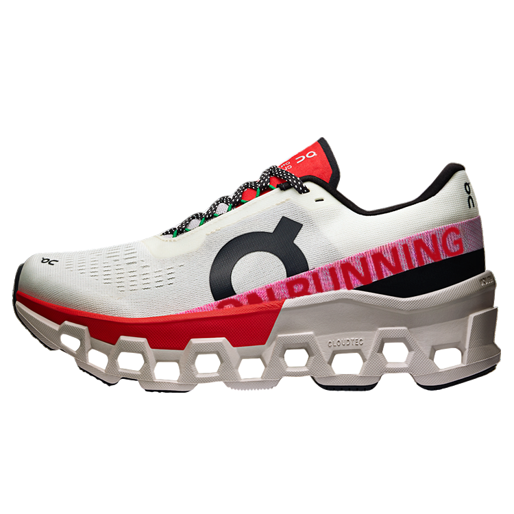 Cloudmonster 2 Wmns On ‘Ivory Silver Red’ Women’s