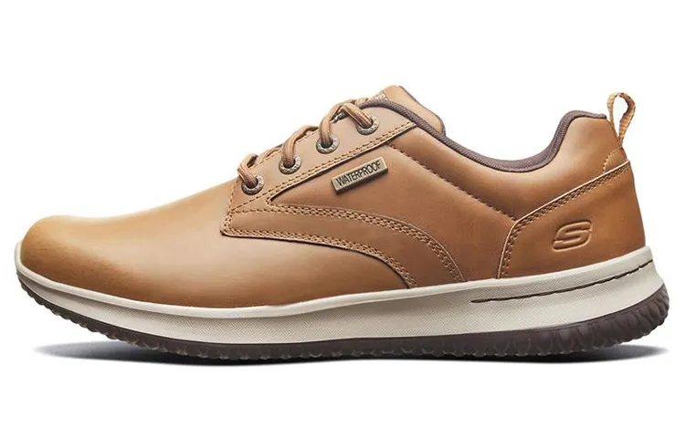 Skechers Delson 1.0 Men's Casual Shoes Men's Tan