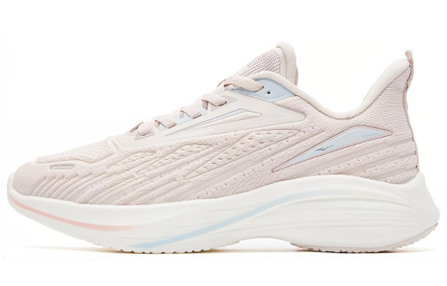 Erke Running Shoes Women’s Low Top Painted Gray/Illusion Blue