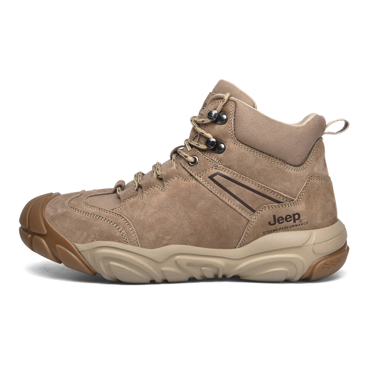 Jeep Mid top Outdoor Shoes Men’s Sand