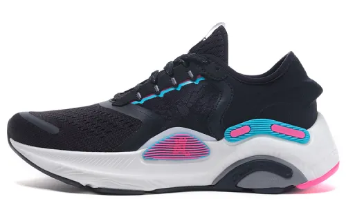 Li Ning Arashi Plus Cushioning Rebound Cushioning Rebound Low top Running Shoes Women's Standard Black
