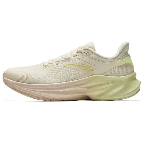 Anta Stinger 6 Low top A SHOCK FIBER Training Sprint Running Shoes Women's White Pink Green