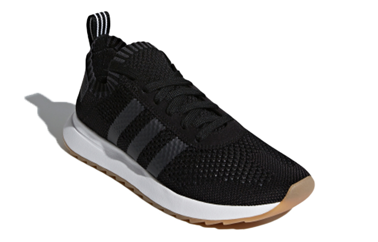 Женские кроссовки adidas originals Flb_Runner Pk (черно-белые) — фото 3