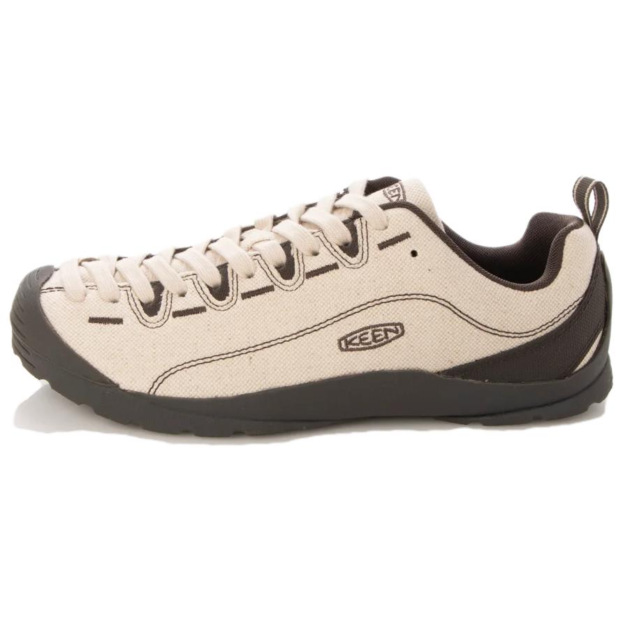 Keen Jasper Canvas Abrasion Resistant Lightweight Wear resistant And Lightweight Low top Outdoor Shoes Men’s Beige
