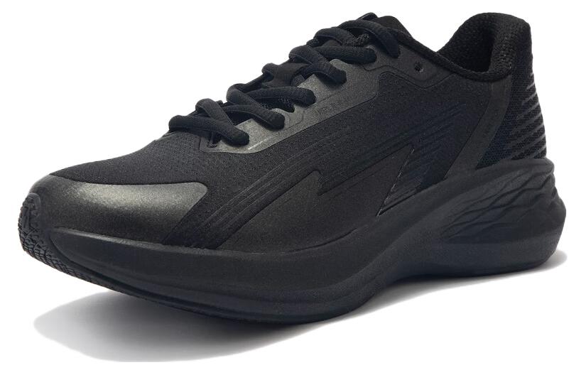 361° Flying Wing Breathable And Lightweight Low top Running Shoes Women’s Obsidian Black