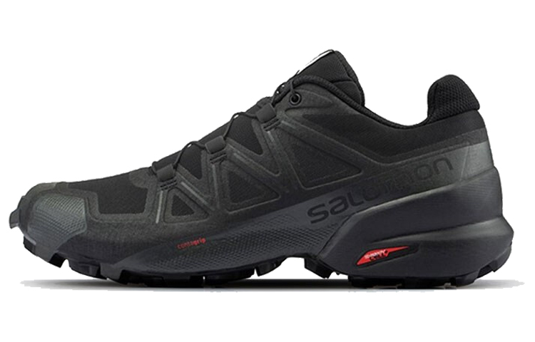 Мужские кроссовки Salomon Speedcross 5 (черные)