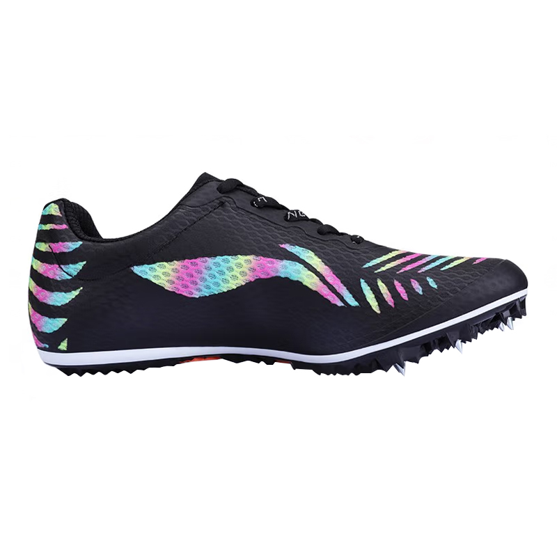 Li Ning Slip Resistant, Breathable, Lightweight Low top Running Shoes Unisex Black
