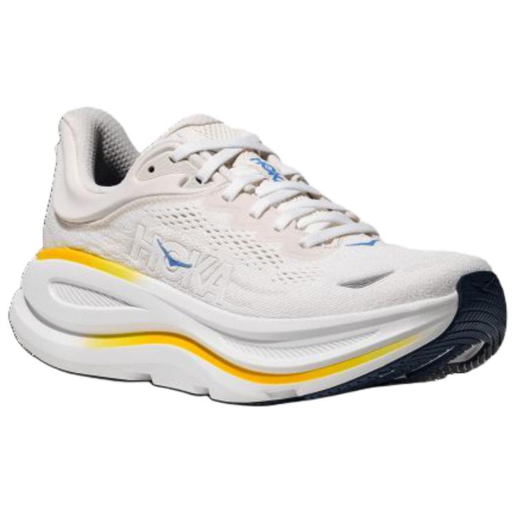 HOKA ONE ONE Bondi 9 Abrasion Resistant Low top Supercritical Patch Style Rubber Long Distance Running Shoes