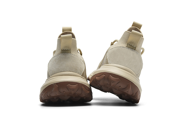 JEEP SPIRIT Breathable, Height Increasing, Abrasion Resistant, Lightweight Low top Running Shoes Men’s Natural Deer