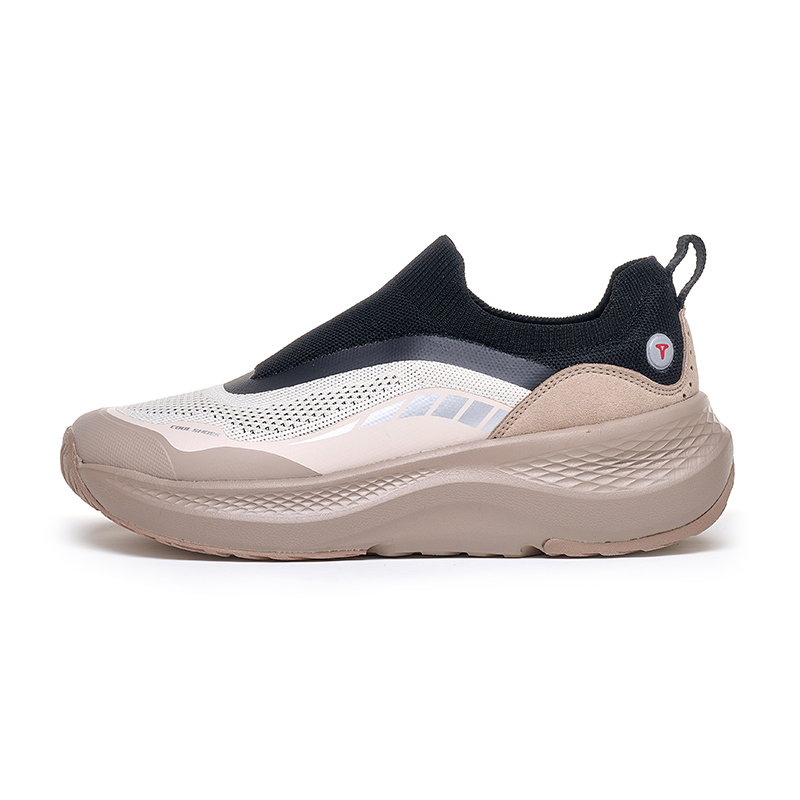 TREEPERI Balance Impact Resistant Balance Impact Resistant Low top Running Shoes Unisex Black Sand Gray