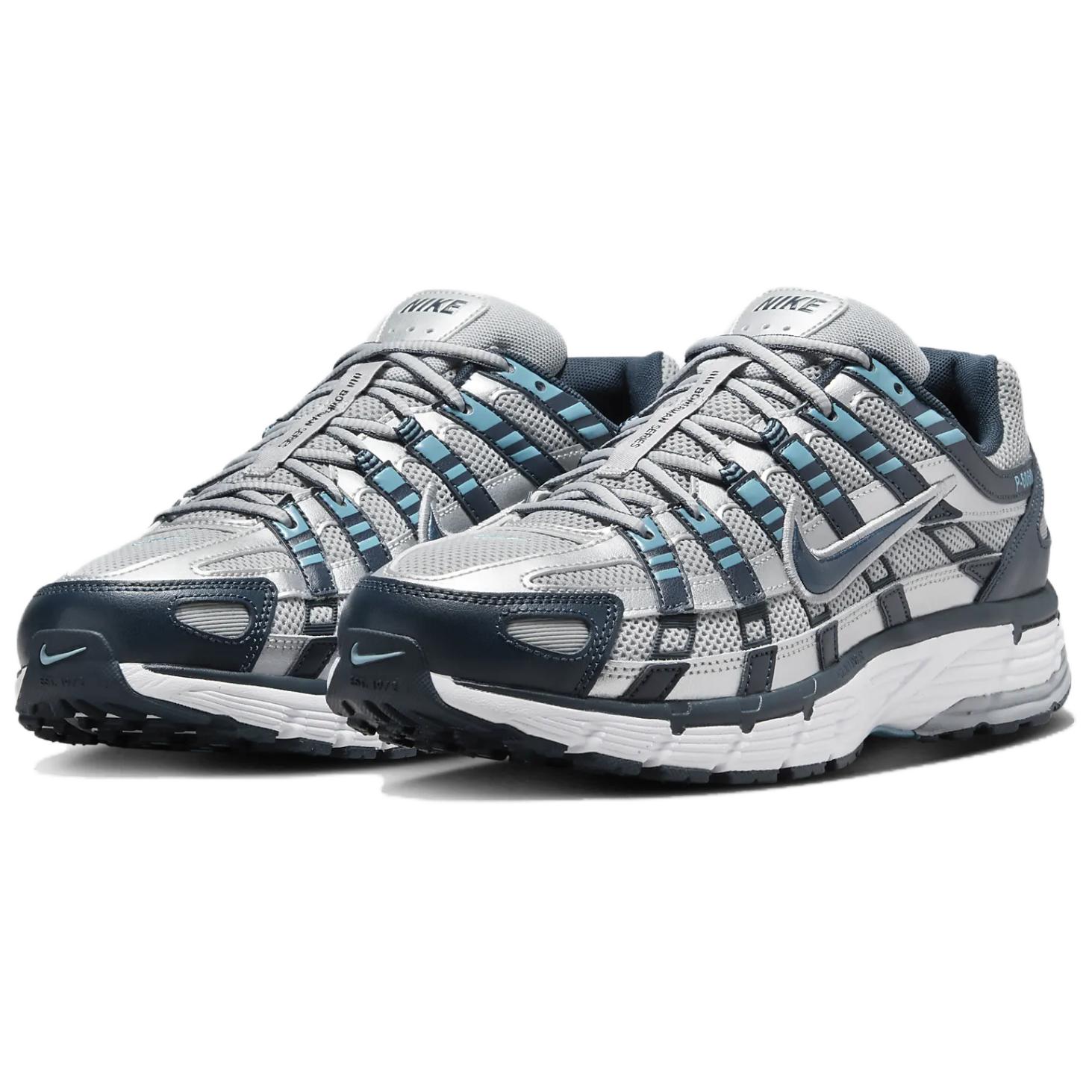 Nike P 6000 Armory Navy Flat Silver