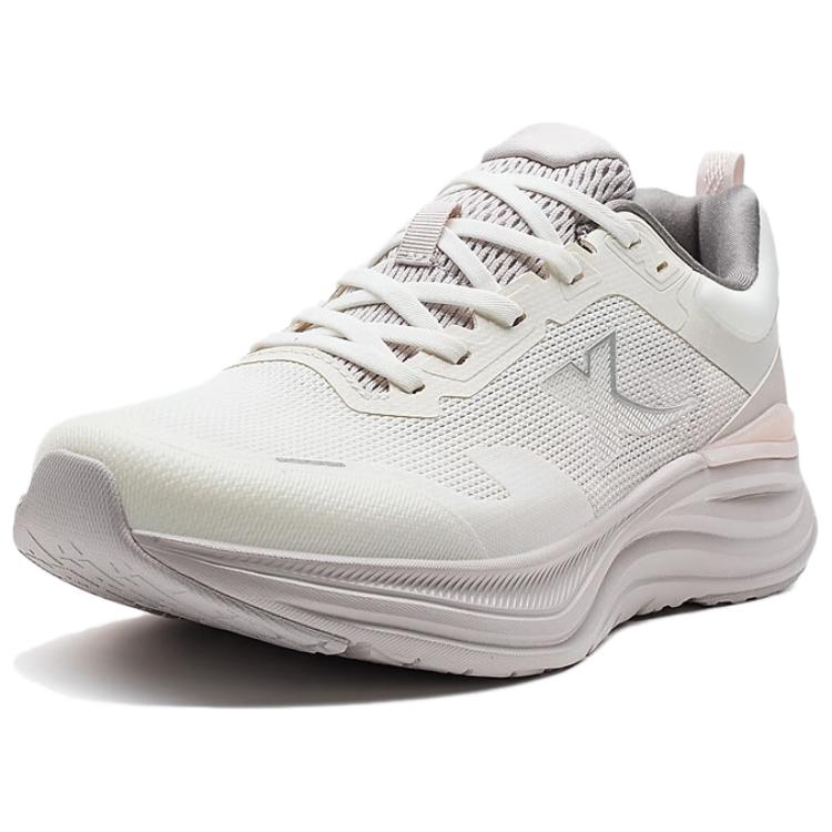 XTEP Cloud 1.0 Slip Resistant Coverage Low top Casual Running Shoes Women’s Gray White