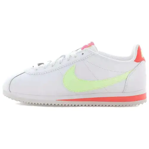 Nike Classic Cortez Leather 'Volt Flash Crimson' Women's