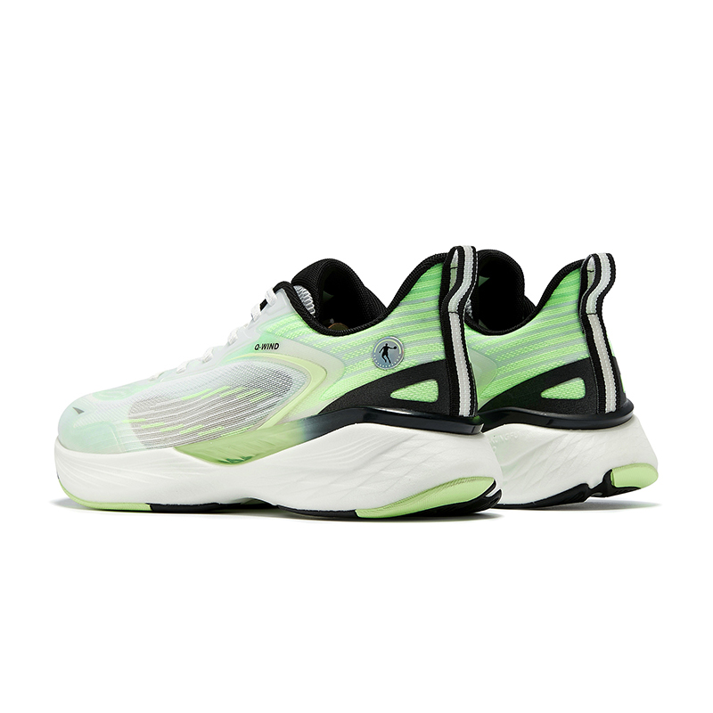 QIAODAN Shui Running Shoes Men’s Low Top Jordan White/Glacier Blue