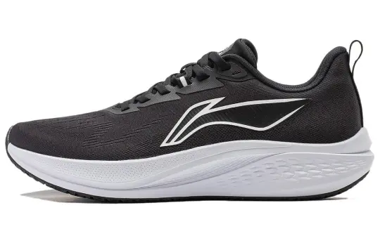 Li Ning Red Hare 7 Cushioning Slip Resistant Lightweight Low top Training Running Shoes Men's Black
