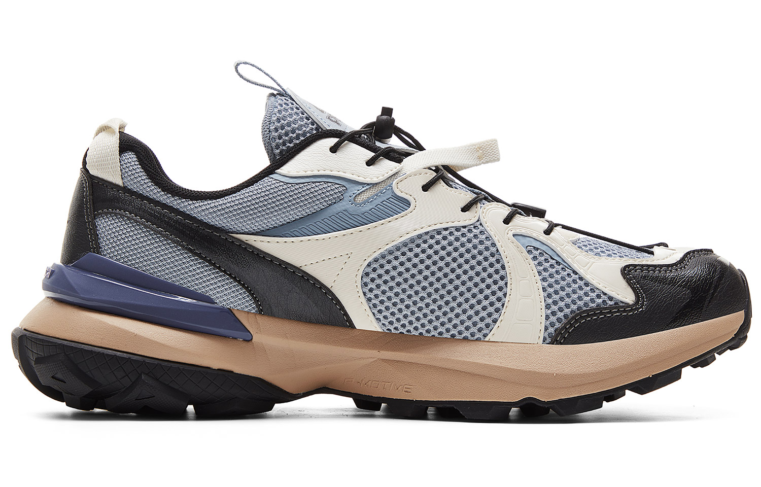PEAK State Pole Cushioning Rebound Abrasion Resistant Breathable Slip Resistant Low top Outdoor Shoes Men’s Blue