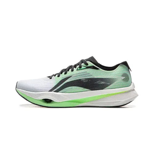 Li Ning Wind Chaser Pro Low top Marathon Training Running Shoes Unisex White Green