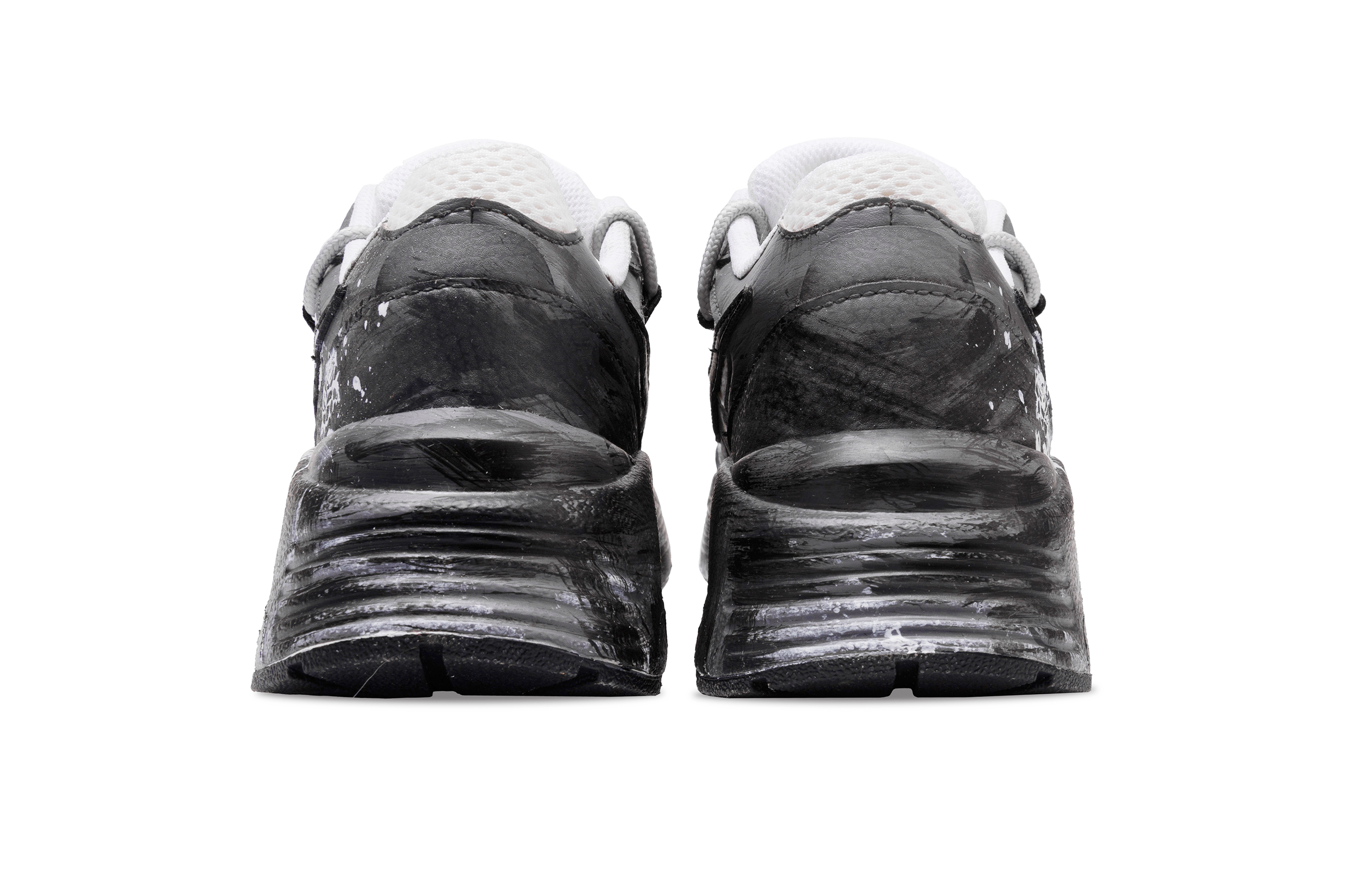 Nike Air Max Fusion Wear resistant And Lightweight Low top Running Shoes Women’s Black