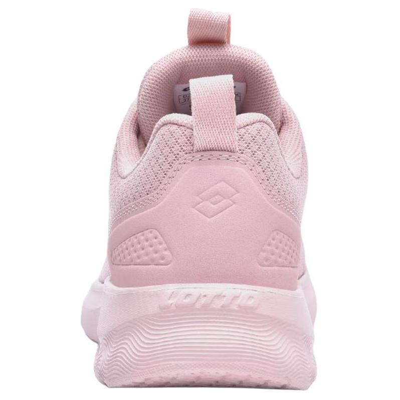 LOTTO Fabric Cushioning Slip Resistant Cushioning Slip Resistant Low top Running Shoes Women’s Pink
