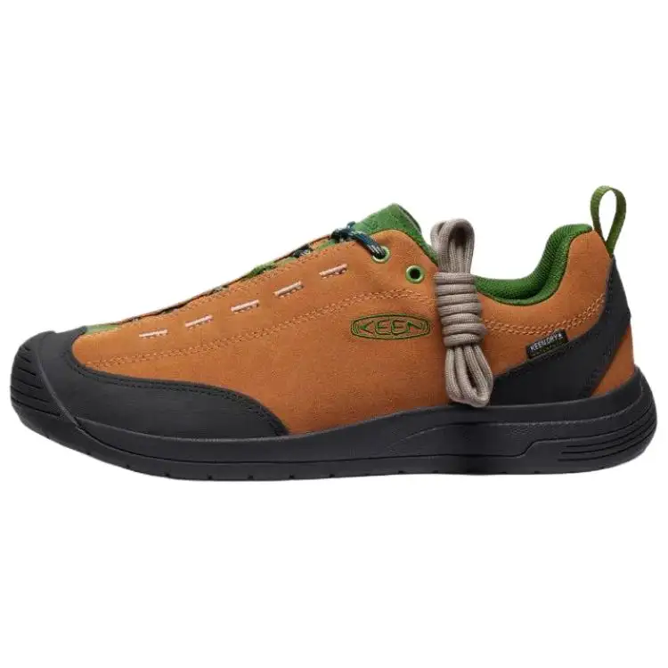 Keen Jasper Non Slip And Waterproof Low top Outdoor Shoes Men's Brown Green