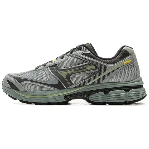 Li Ning Pentium P1000 Low top Running Shoes Men's Gray Green