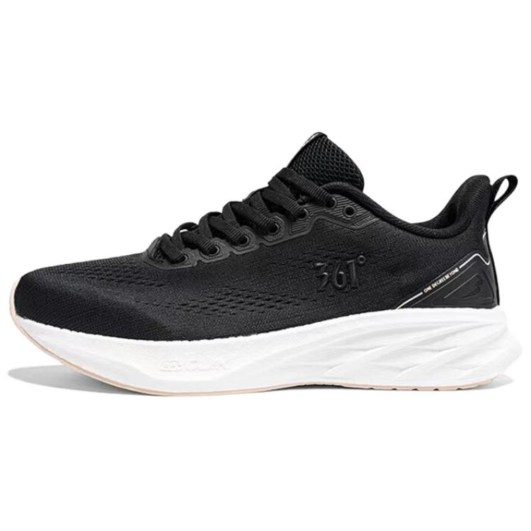 361° Slip Resistant And Breathable Low top Casual Running Shoes Women’s Black White