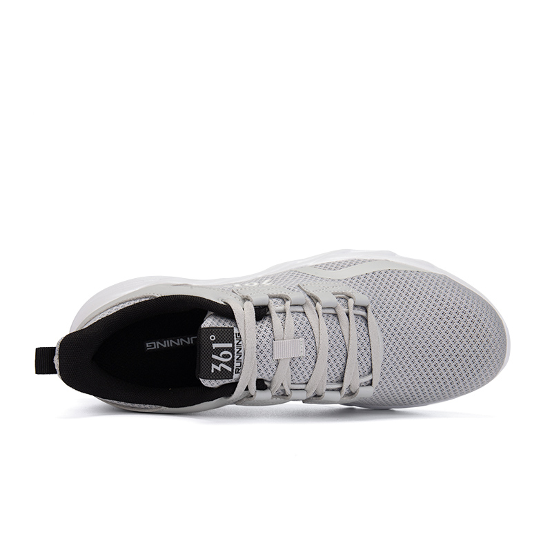 361° Cushioning Breathable Low top Running Shoes Men’s Gray Black