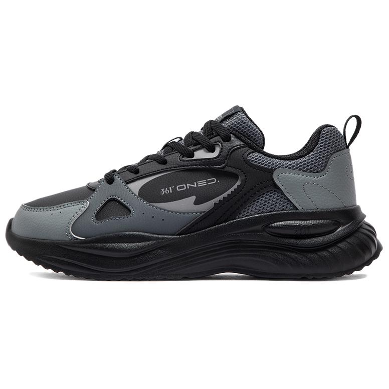 361° Slip Resistant Abrasion Resistant Low top Running Shoes Women’s Black Gray