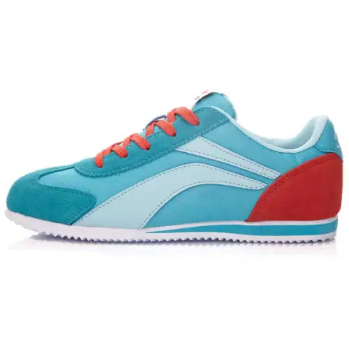 Li Ning Running Shoes Women's Low Top Blue/Red/White