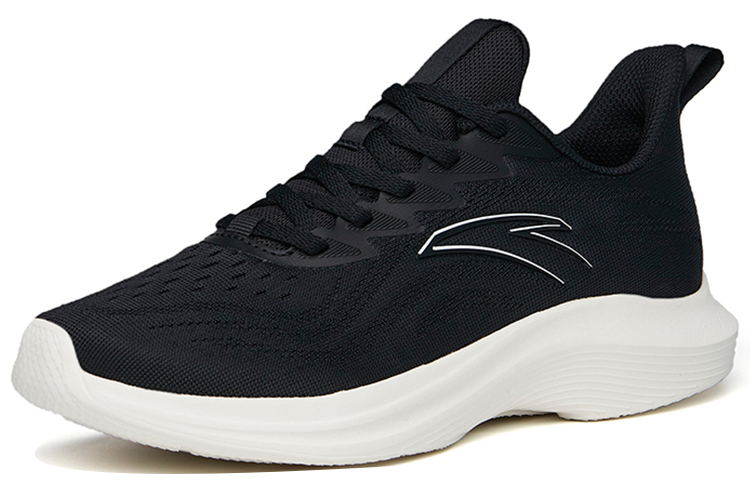 Anta Running Collection Comfortable Abrasion Resistant Low top Running Shoes Women’s Black