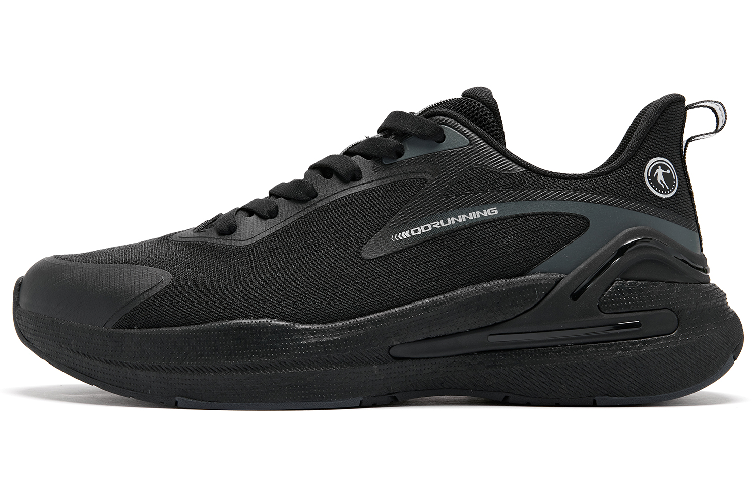QIAODAN Fearless SE Abrasion Resistant Breathable Abrasion Resistant Breathable Low top Running Shoes Men’s Black