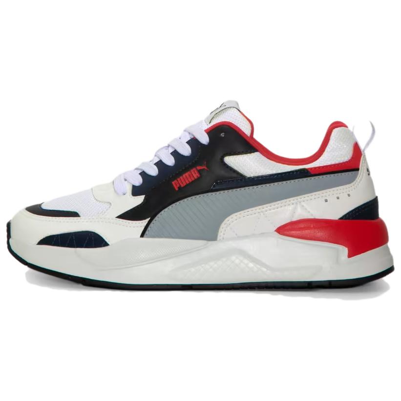 PUMA X Ray 2 Square Slip Resistant Abrasion Resistant Low top Running Shoes Women's Gray White