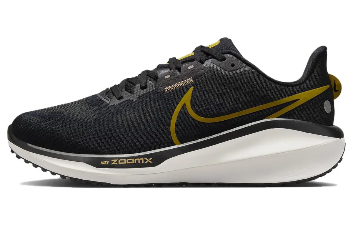 Nike Air Zoom Vomero 17 Abrasion Resistant Low top Running Shoes Men's Black