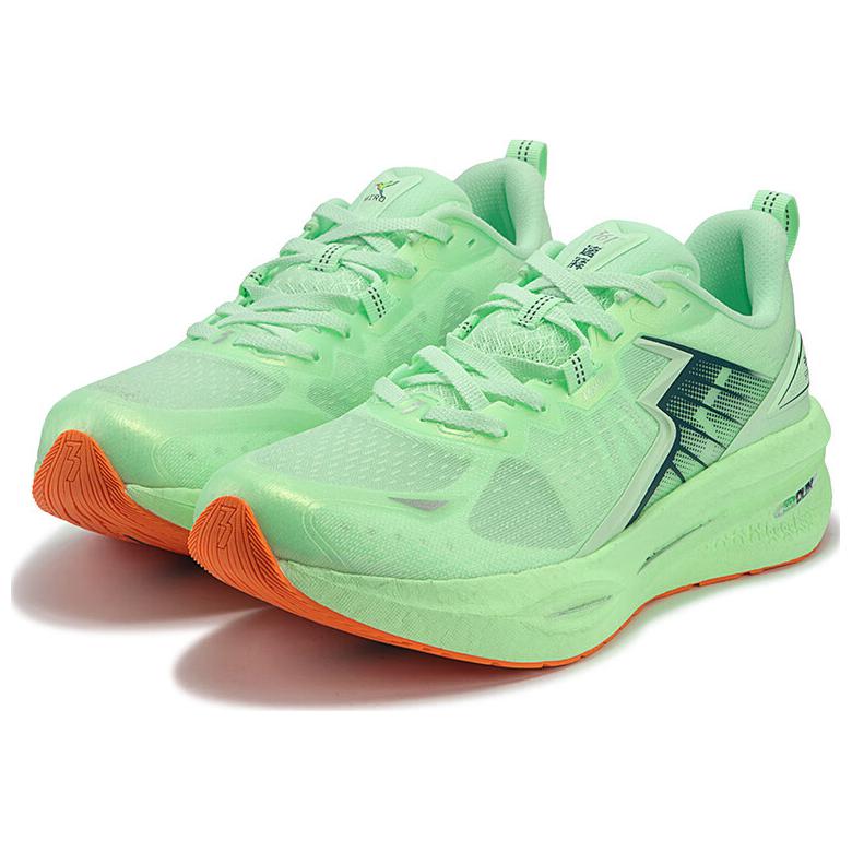 361° Swift Float Slip Resistant Abrasion Resistant Low top Casual Running Shoes Men’s Ice Emerald Green Numbers Teal