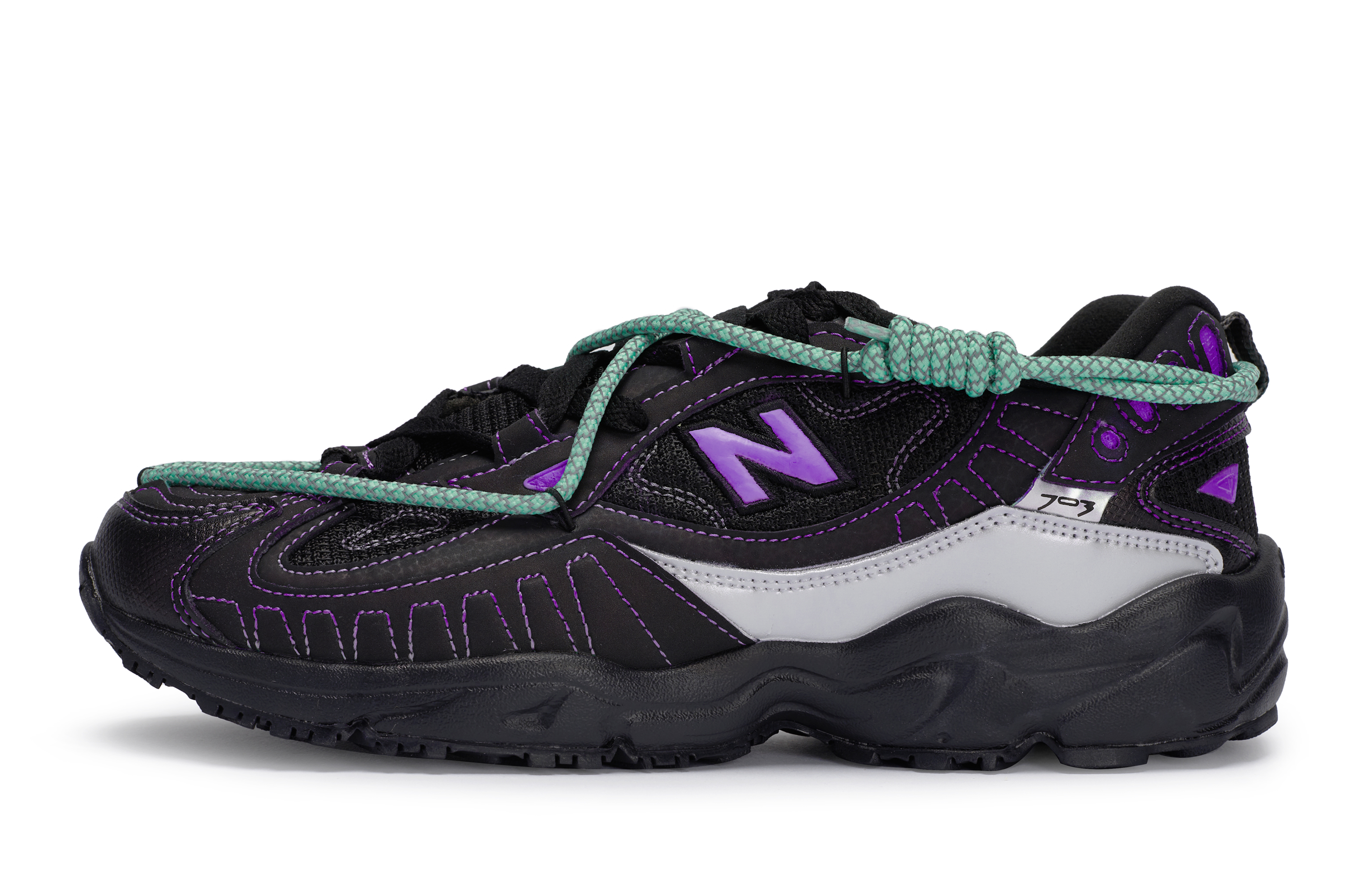 New Balance NB 703 Coverage Moisture Wicking Coverage Moisture Wicking Low top Outdoor Shoes Women’s Black Purple