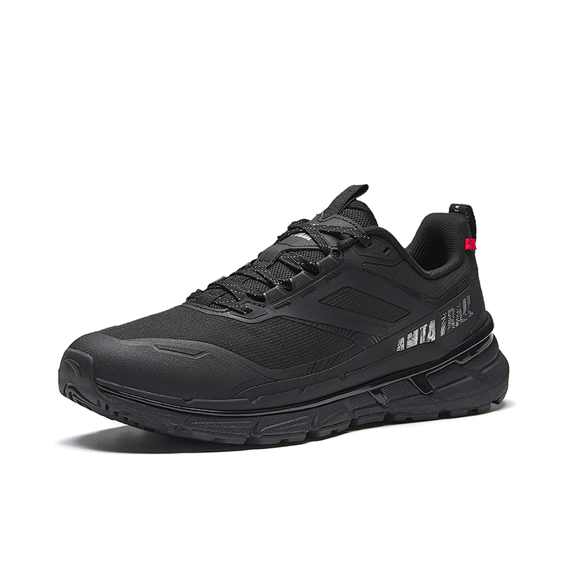 CHAOJIANTA Cushioning Slip Resistant Cushioning Slip Resistant Low top Outdoor Shoes Men’s Basic Black