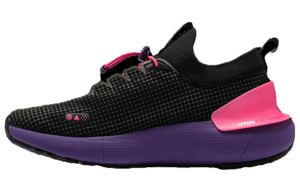 Кроссовки Under Armour Under Armour HOVR Phantom 3 (черно-розово-фиолетовые)