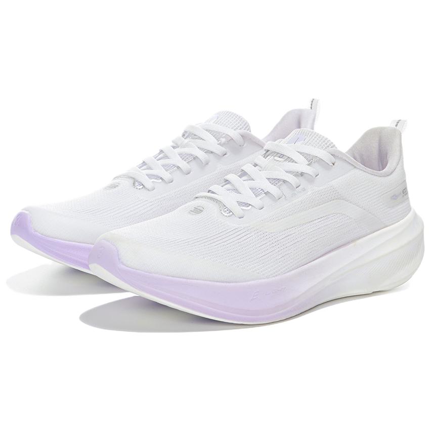 Erke Light Acrobatics 3.0 Slip Resistant Abrasion Resistant Low top Casual Running Shoes Women’s White Purple