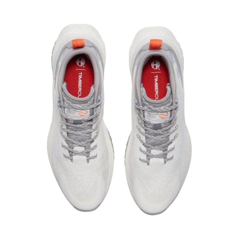 Timberland Slip Resistant Abrasion Resistant Mid top Outdoor Shoes Men’s White
