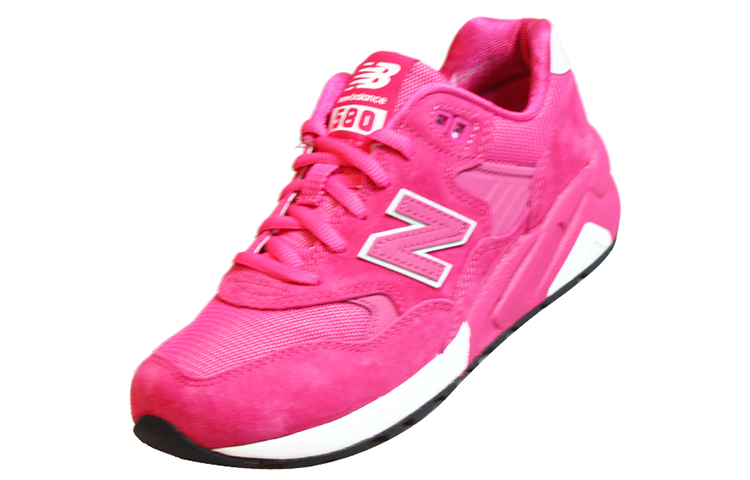 Кроссовки New Balance 580 (розовые) — Розовый — фото 3