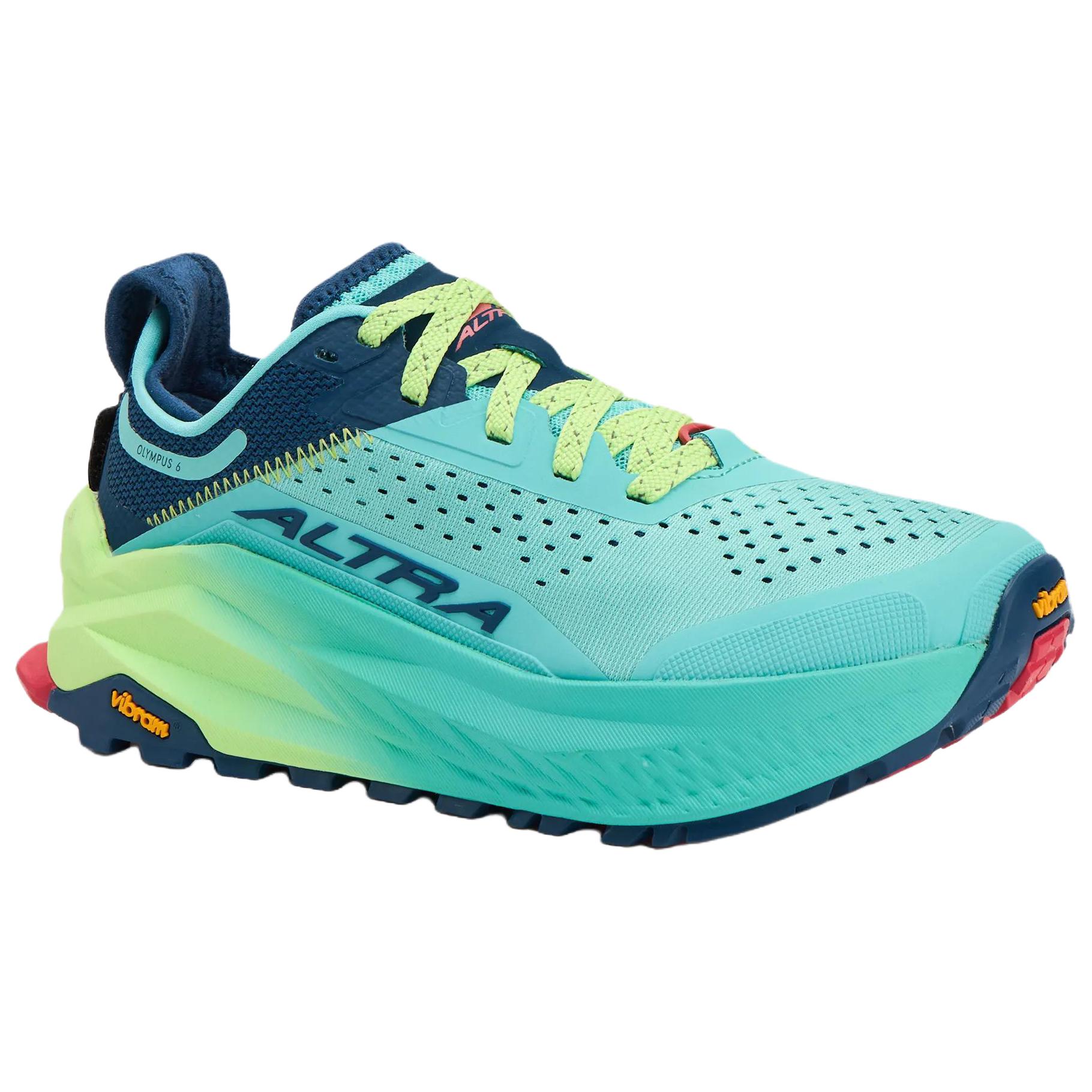 Altra OLYMPUS 6 Abrasion Resistant Abrasion Resistant Low top Trail Running Shoes Women’s Cyan