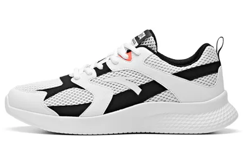 Anta Mesh, Synthetic Leather Cushioning Slip Resistant Abrasion Resistant Low top Running Shoes Men's