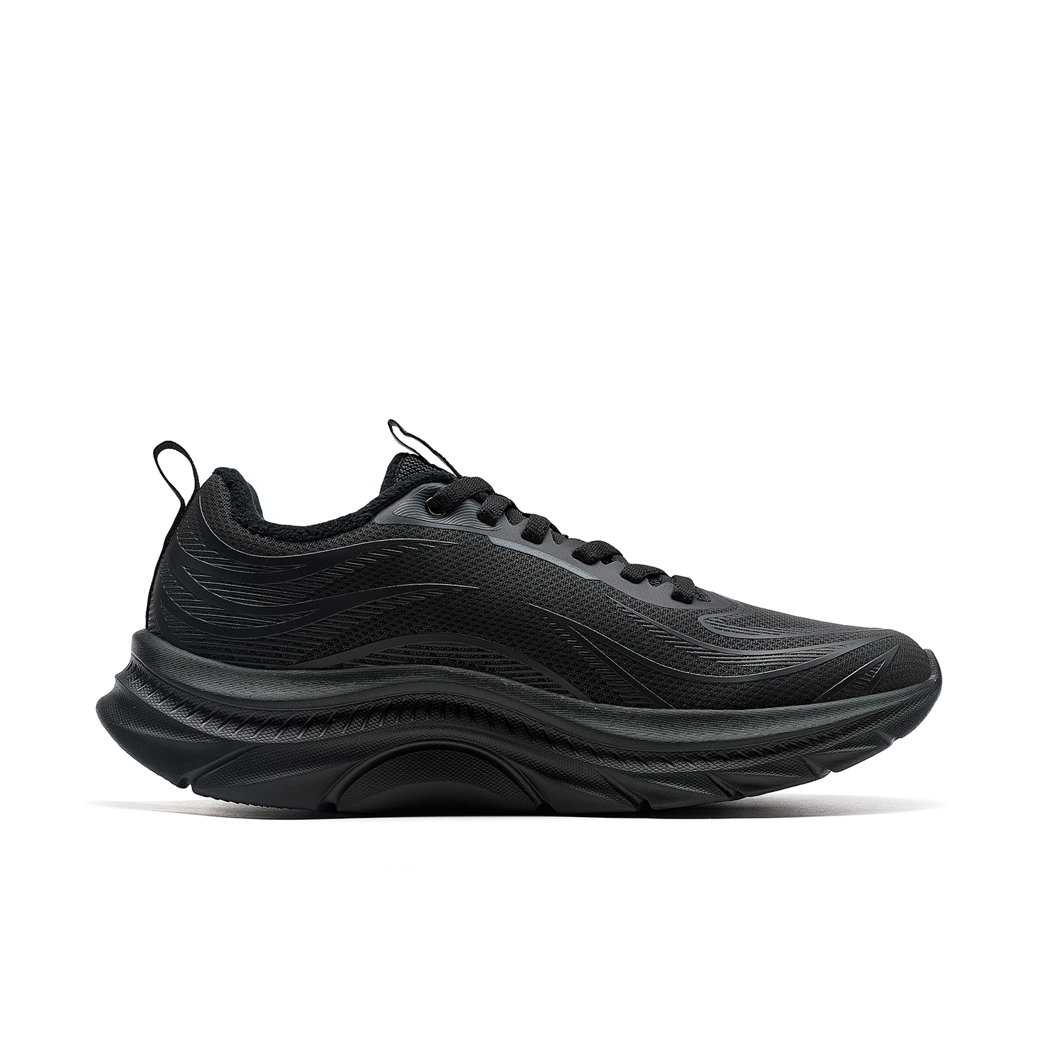 XTEP Light Joy FW Abrasion Resistant Thermal Abrasion Resistant Thermal Low top Running Shoes Women’s Black