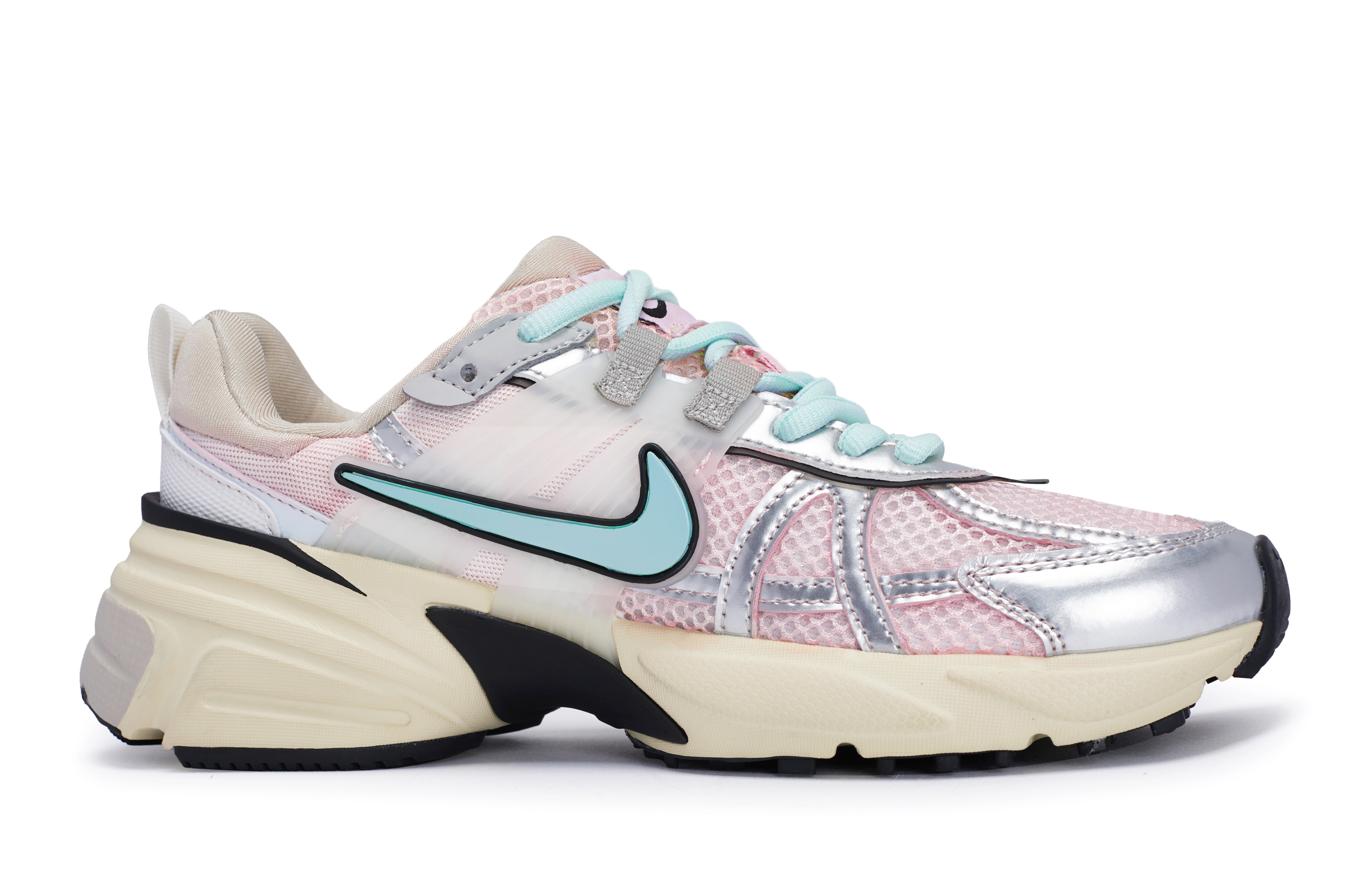 Nike V2K Run Slip Resistant Abrasion Resistant Slip Resistant Abrasion Resistant Low top Casual Running Shoes Women’s