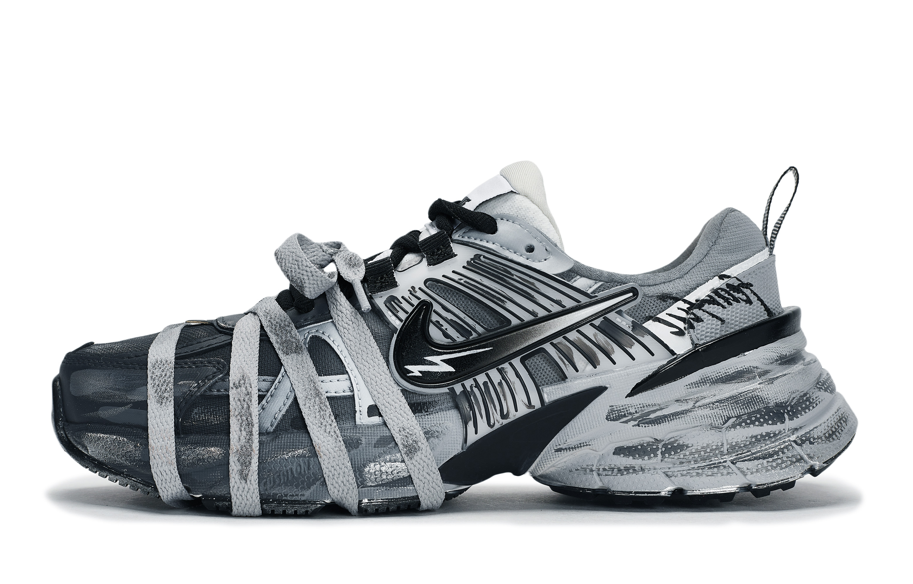 Nike V2K Run Slip Resistant Abrasion Resistant Slip Resistant Abrasion Resistant Low top Running Shoes Women’s